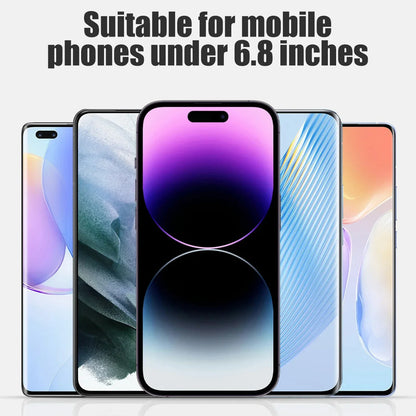 Waterproof Shower Phone Holder Case – 360° Rotation, Anti-Fog, Wall Mount, Touch Screen Compatible for iPhone, Samsung, Xiaomi, Universal 6.8-Inch