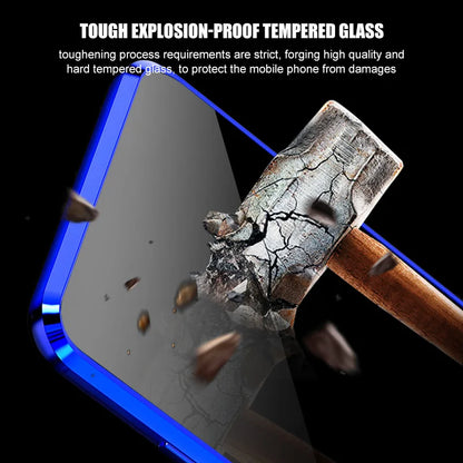 Anti-Peeping Magnetic Case for Samsung – Double-Sided Tempered Glass Privacy Cover | Fits S25, S24, S23, S22, S21 Ultra, Note 20, S23 FE