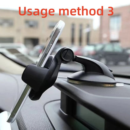 Universal Car Phone Holder – Windshield & Dashboard Mount | Adjustable Cell Phone Stand for All Smartphones